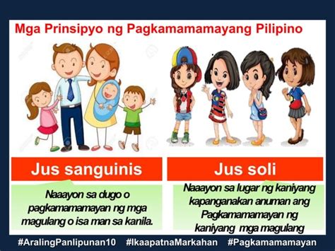 Konsepto Ng Pagkamamamayan – Halimbawa At Kahulugan.